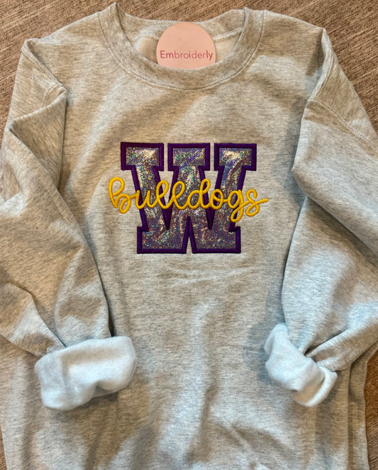 Custom Team Shimmer Sweatshirt