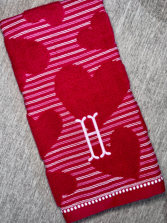 Valentine Hand Towel